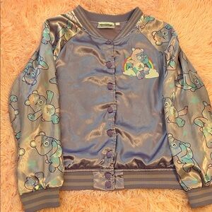 Care Bears Purple Satin Jacket for Kids